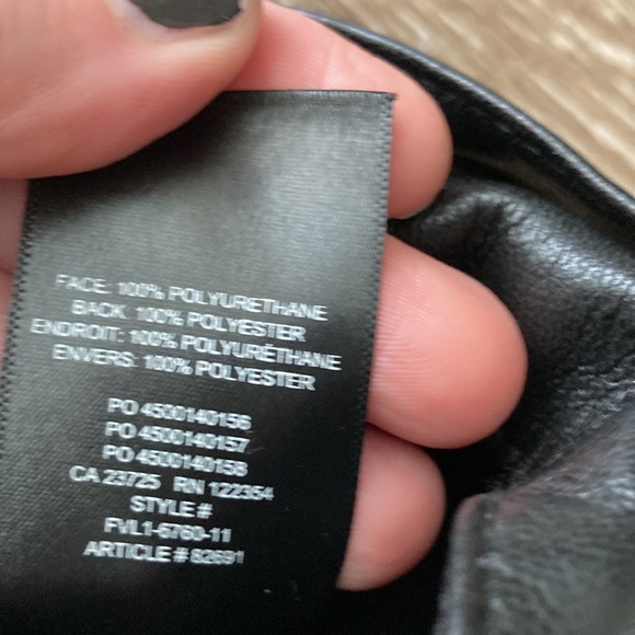 Babaton Faux Leather High Waisted Pants - Picture 6 of 8